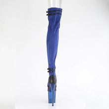 Load image into Gallery viewer, Tacones Pleaser FLAMINGO-3027 Azul Faux Suede
