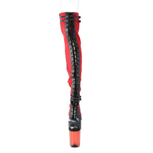 Load image into Gallery viewer, Tacones Pleaser FLAMINGO-3027 Rojo Faux Suede

