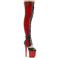 Load image into Gallery viewer, Tacones Pleaser FLAMINGO-3027 Rojo Faux Suede
