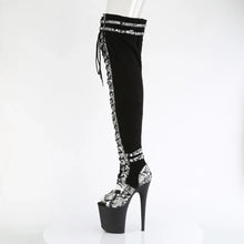 Load image into Gallery viewer, Tacones Pleaser FLAMINGO-3027SP Negro Faux Suede
