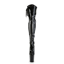 Load image into Gallery viewer, Tacones Pleaser FLAMINGO-3050 Negro Str Charol
