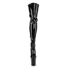 Load image into Gallery viewer, Tacones Pleaser FLAMINGO-3063 Negro Str Charol
