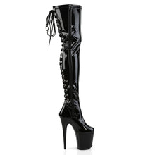 Load image into Gallery viewer, Tacones Pleaser FLAMINGO-3063 Negro Str Charol
