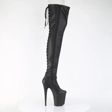 Cargar imagen en el visor de la galería, Tacones Pleaser FLAMINGO-3850 Negro Str. Piel
