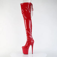Cargar imagen en el visor de la galería, Tacones Pleaser FLAMINGO-3850 Rojo Str. Charol
