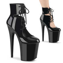 Load image into Gallery viewer, Pleaser FLAMINGO-800-22 Boots - Black Patent
