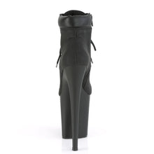 Cargar imagen en el visor de la galería, Tacones Pleaser FLAMINGO-800TL-02 Negro Nubuck Piel
