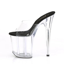 Load image into Gallery viewer, Tacones Pleaser FLAMINGO-801 Transparente Negro
