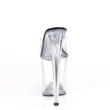 Load image into Gallery viewer, Tacones Pleaser FLAMINGO-801 Transparente Negro
