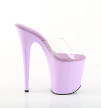 Cargar imagen en el visor de la galería, Tacones Pleaser FLAMINGO-801 Transparente Lavanda
