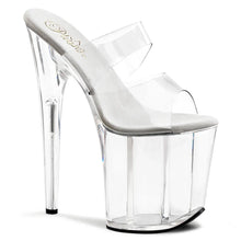 Load image into Gallery viewer, Tacones Pleaser FLAMINGO-802 Transparente
