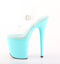 Carregar imagem no visualizador da galeria, Sapatos de salto alto Pleaser FLAMINGO-808 - Transparente / Aqua
