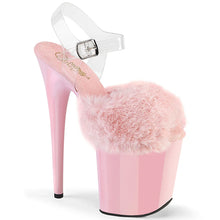 Load image into Gallery viewer, Tacones Pleaser FLAMINGO-808FUR B. Rosa Faux
