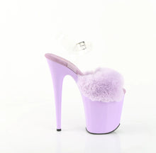 Load image into Gallery viewer, Tacones Pleaser FLAMINGO-808FUR Lavanda Faux Fur
