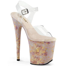 Cargar imagen en el visor de la galería, Tacones Pleaser FLAMINGO-808MB Transparente Rosa Nude

