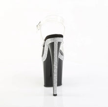 Load image into Gallery viewer, Tacones Pleaser FLAMINGO-808MLS Transparente Negro
