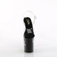 Load image into Gallery viewer, Tacones Pleaser FLAMINGO-808NLDG Transparente Negro
