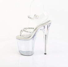 Load image into Gallery viewer, Tacones Pleaser FLAMINGO-808PREM-STN Transparente
