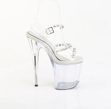 Load image into Gallery viewer, Tacones Pleaser FLAMINGO-808PREM-STN Transparente
