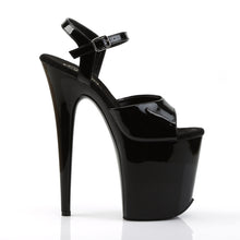 Carregar imagem no visualizador da galeria, Sapatos de salto alto Pleaser FLAMINGO-809 - Verniz preto / Preto
