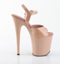 Carregar imagem no visualizador da galeria, Sapatos de salto alto Pleaser FLAMINGO-809 - Verniz rosa blush / Rosa blush

