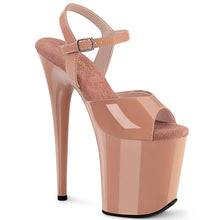 Carregar imagem no visualizador da galeria, Sapatos de salto alto Pleaser FLAMINGO-809 - Verniz rosa blush / Rosa blush
