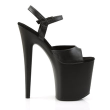 Carregar imagem no visualizador da galeria, Sapatos de salto alto Pleaser FLAMINGO-809 - Pele sintética preta / Preto mate
