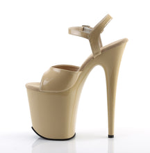 Load image into Gallery viewer, Pleaser FLAMINGO-809 Heels - Cream Patent / Cream
