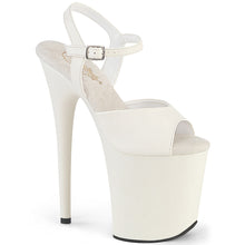 Carregar imagem no visualizador da galeria, Sapatos de salto alto Pleaser FLAMINGO-809 - Pele sintética off-white / Off-white mate
