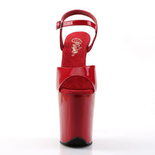 Load image into Gallery viewer, Pleaser FLAMINGO-809 Heels - Red Patent / Red
