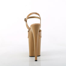 Carregar imagem no visualizador da galeria, Sapatos de salto alto Pleaser FLAMINGO-809 - Verniz toffee / Toffee
