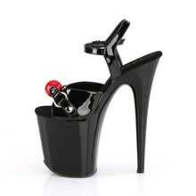 Load image into Gallery viewer, Tacones Pleaser FLAMINGO-809GB Negro Charol

