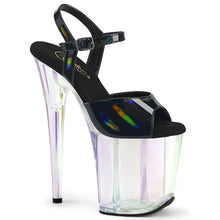Carregar imagem no visualizador da galeria, Tacones Pleaser FLAMINGO-809HT Negro Holo Charol
