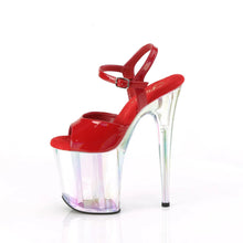 Load image into Gallery viewer, Tacones Pleaser FLAMINGO-809HT Rojo Holo Charol
