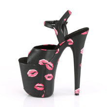 Load image into Gallery viewer, Tacones Pleaser FLAMINGO-809KISSES Negro Piel Sintética

