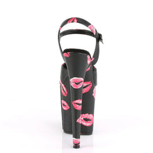 Load image into Gallery viewer, Tacones Pleaser FLAMINGO-809KISSES Negro Piel Sintética
