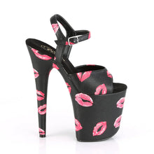 Load image into Gallery viewer, Tacones Pleaser FLAMINGO-809KISSES Negro Piel Sintética
