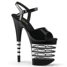 Load image into Gallery viewer, Tacones Pleaser FLAMINGO-809LN Negro Charol

