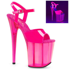Load image into Gallery viewer, Tacones Pleaser FLAMINGO-809UVT Neon H. Rosa
