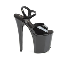 Carregar imagem no visualizador da galeria, Sapatos de salto Pleaser FLAMINGO-809WR - Verniz preto
