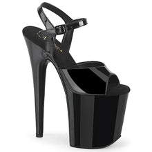 Carregar imagem no visualizador da galeria, Sapatos de salto Pleaser FLAMINGO-809WR - Verniz preto
