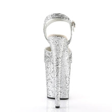 Load image into Gallery viewer, Tacones Pleaser FLAMINGO-810LG Plata Gltr
