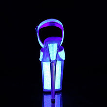 Load image into Gallery viewer, Tacones Pleaser FLAMINGO-810UVG Neon Opal Purpurina
