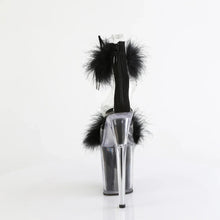 Load image into Gallery viewer, Tacones Pleaser FLAMINGO-824F Transparente Negro Fur

