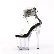 Load image into Gallery viewer, Tacones Pleaser FLAMINGO-824RS Transparente Negro
