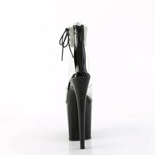 Load image into Gallery viewer, Tacones Pleaser FLAMINGO-824RS Transparente Negro
