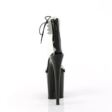 Load image into Gallery viewer, Tacones Pleaser FLAMINGO-827RS Transparente Negro
