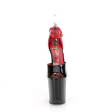 Load image into Gallery viewer, Tacones Pleaser FLAMINGO-868 Negro Rojo Charol
