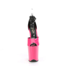 Load image into Gallery viewer, Tacones Pleaser FLAMINGO-868 Fuchsia Negro Charol
