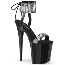 Load image into Gallery viewer, Tacones Pleaser FLAMINGO-870 Negro Charol

